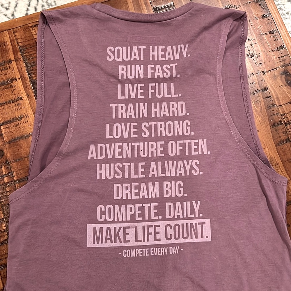 Make Life Count muscle tank